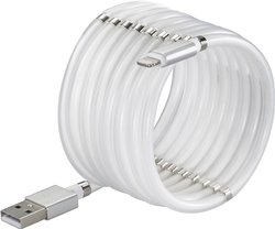 Kabel USB Renkforce, USB 2.0, Złącze męskie USB-A, Złącze męskie Lightning, 1.00 m