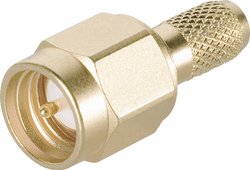 Złącze SMA Telegartner J01150A0041, zaciskane, 50 Ohm,