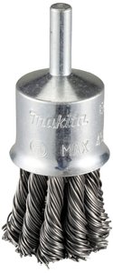 Makita Szczotka stożkowa, 24 mm, stal, trzpień okrągły  D-73857 1 szt.
