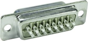 Złącze D-Sub Harting 09670095604 09 67 009 5604, rzędy: 2, styki: 9, 1 szt.