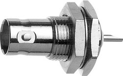 Złącze BNC Telegärtner J01003A0027 J01003A0027 złącze żeńskie do wbudowania 75 Ω 1 szt.