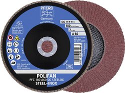Tarcza lamelkowa PFERD A Psf Steelox 67706185 Średnica 180 mm 10 szt.