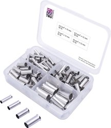Zestaw końcówek rurkowych TRU COMPONENTS T1903C024, Bez izolacji, 4 mm², 135 szt.