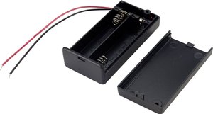 Komora baterii TRU COMPONENTS SBH-321-3A 2 x AA, Kabel