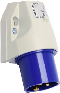Złącze męskie ścienne CEE Walther Werke 610306 16 A 230 V