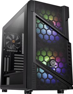 Obudowa do komputera, Obudowa gamingowa Midi Tower Thermaltake Commander C31 TG, czarny