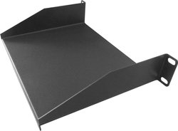 Renkforce 25,4 cm (10'') półka na urządzenia ze szczelinami wentylacyjnymi, głębokość montażu: 17,9 cm, 1 HE Półka na urządzenia Renkforce RF-3429162, 1 szt.
