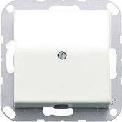 Jung AS590AWW Wyprowadzenie kabla Odciążenie pierścienia Wspornik Mocowanie śrubowe biel alpejska Jung AS590AWW śnieżnobiały