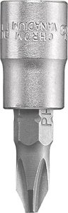 Wkładki do kluczy nasadowych PROFI, 1/4&quot, x PH 2 Nasadka trzpieniowa  kwb  371702  1 szt.