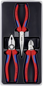 Zestaw szczypiec Knipex 00 20 11, do warsztatu, 3 szt.