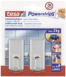 Hak samoprzylepny tesa POWERSTRIPS® 58051-00010-20 2 szt.