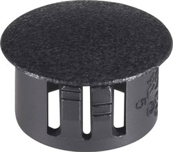 Zaślepka otworu PB Fastener, 76143, 76143, (Ø x D) 16.7 mm x 10.3 mm, czarny, 1 szt.