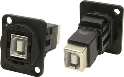 Adapter USB 2 typu B gniazdo Cliff CP30203N , 1 szt.
