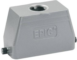 Obudowa wtyczki, wersja niska, bolce pod klamrę pojedynczą, proste wejście kablowe seria H-B 16 Obudowa typu Hood M25 EPIC® H-B 16 LAPP 19080900 1 szt.