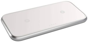 Ładowarka Qi Dual + USB-C 30W/2x 10W biała Ładowarka indukcyjna ZENS Dual ZEDC10W/00