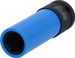 Nasadka do felg aluminiowych 1/2&quot, solidna, długa, 17mm Nasadka udarowa  KS Tools  515.1073  1 szt.