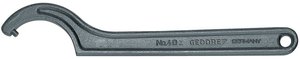 40 Z 120-130 - GEDORE - klucz hakowy, DIN 1810 forma B, 120-130 mm Klucz hakowy  120 - 130 mm  Gedore 40 Z 120-130 6337630