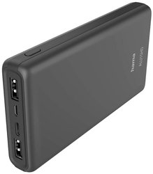 Powerbank Hama ALU15HD 15000 mAh  LiPo USB-A, USB-C®