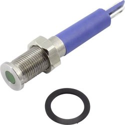 Lampka sygnalizacyjna LED TRU COMPONENTS TC-92106c14 1605945, 200 mcd, 24 V DC/AC, 6 mm