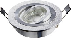 Reflektor do zabudowy Heitronic 500591 DL7801 GU10/GU5,3, maks. 8 w LED, okrągły Lampa do zabudowy Heitronic DL7801 500591 8 W