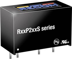 Przetwornica DC/DC, do PCB RECOM R12P205S R12P205S, SIP-7, 2 W, 400 mA, 1 szt.