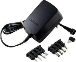 Zasilacz wtyczkowy, regulowany VOLTCRAFT USPS-2250N, 27 W, 2.25 A, NV/AV
