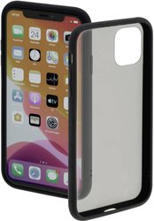 Hama ''Invisible'' Futerał backcase Apple iPhone 12, iPhone 12 Pro czarny, przeźroczysty