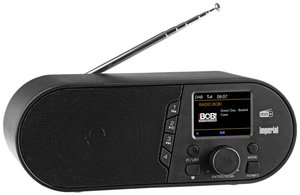 Kompaktowe radio DAB+ z Bluetooth i kolorowym wyświetlaczem Radio Imperial DABMAN d105 DAB+, UKW, FM  czarny