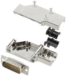 Zestaw listew męskich D-Sub encitech DCMR15-FK-HDP26-W-K 6355-8066-02, rzędy: 3, styki: 26, 90 °, 1 szt.