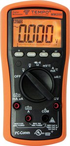 Multimetr Tempo Communications MM200 CAT IV 300 V
