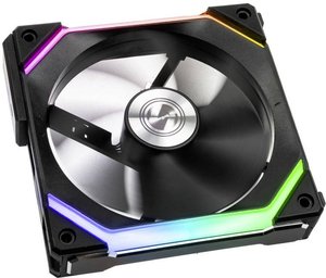 Lian Li UNI FAN SL120 RGB PWM Wentylator do obudowy PC czarny, rgb (S x W x G) 122.8 x 25 x 122.4 mm z podświetleniem LED