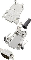 Zestaw listew męskich D-Sub encitech DTZF09-HDP15-K 6355-0063-01, rzędy: 3, styki: 15, 180 °, 1 zest.