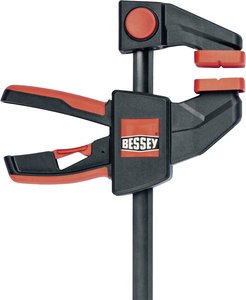 Zacisk jednoręczny EZL 300/80 Bessey EZL30-8 Maksymalna rozpiętość:300 mm  Posuw:80 mm