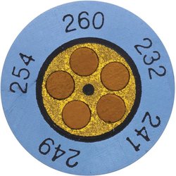 Paski do pomiaru temperatury testo  0646 0075 10 szt.