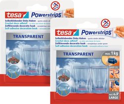 Hak samoprzylepny tesa POWERSTRIPS® 58813-00500-00 4 szt.
