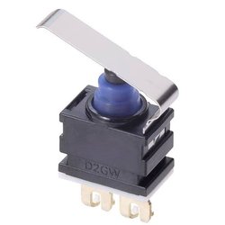 Mikroprzełącznik Omron D2GW-AL63H, 1 NO, 1 x wył/(wł), 13.5 V/DC, 0.01 A, 1 szt.