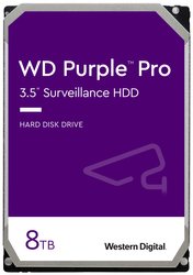 WD 8 TB Dysk twardy wewnętrzny, 3,5'' (8,9 cm) SATA WD8001PURP Produkt nowy