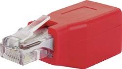 Przejściówka, adapter LAN RJ45 Schwaiger CKR01 531 [1x złącze żeńskie RJ45 - 1x złącze męskie RJ45]