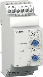 Wielofunkcyjny przekaźnik kontroli poziomu Crouzet HNM 84870700, 24 - 240 V DC/AC