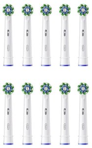 Końcówki wymienne do szczoteczek do zębów Oral-B Cross Action, 10 szt.