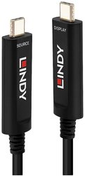Lindy 38503 Kabel USB 15 m USB C Czarny kabel LINDY 38503, 15.00 m