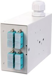 Rozdzielacz światłowodowy Metz Connect OpDAT REG K splice 4xSC-D (aqua), OM3,mit Crimpsplicehalter 15024K5BA04-E, 1 szt.