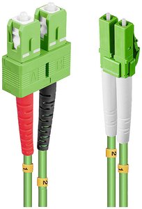 Kabel światłowodowy LINDY 46321, złącze męskie LC, złącze męskie SC, 2.00 m