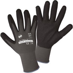 L+D worky FOAM SANDY 1160-11 Nylon Rękawice robocze Rozmiar rękawic: 11, XXL EN 388:2016   CAT II 1 szt.