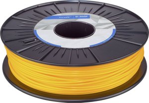 Filament do drukarek 3D            PLA            2.85 mm            żółty            750 g           Filament do drukarek 3D PLA BASF Ultrafuse PLA-0006B075, Średnica filamentu: 2.85 mm, 750 g, żółty