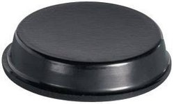 Nóżki samoprzylepne, PB Fastener BS-44-BK-R-7 BS-44-BK-R-7   (Ø x W) 19.1 mm x 4.1 mm czarny 7 szt.