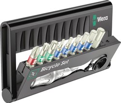 Bity Wera Bicycle Set 9 05004177001 1 szt. krzyżakowy Phillips, TORX, wewnętrzny sześciokąt, zewnętrzny kwadrat