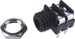 Złącze męskie jack 3,5 mm FCR1281 Cliff FCR1281 złącze żeńskie do wbudowania poziomego Ilość styków: 2 mono czarny 1 szt.