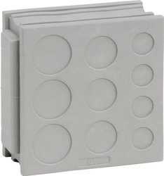 Przelotka DT Icotek, DT 2, 41510, (D x S) 42 mm x 41.5 mm, szary, 1 szt.