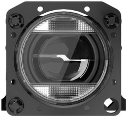 Projektor LED świateł drogowych i mijania LEDriving Uniwersalny reflektor LEDUHL104 dla osób z kierownicą po prawej stronie OSRAM LEDUHL104 LEDriving Universal Headlight 104 Reflektor pomocniczy, Przyciemnione reflektory N/A